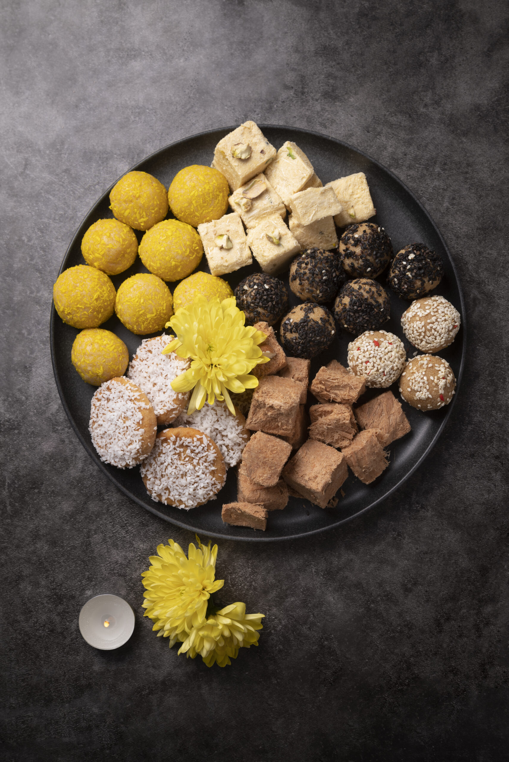 flat-lay-indian-dessert-arrangement